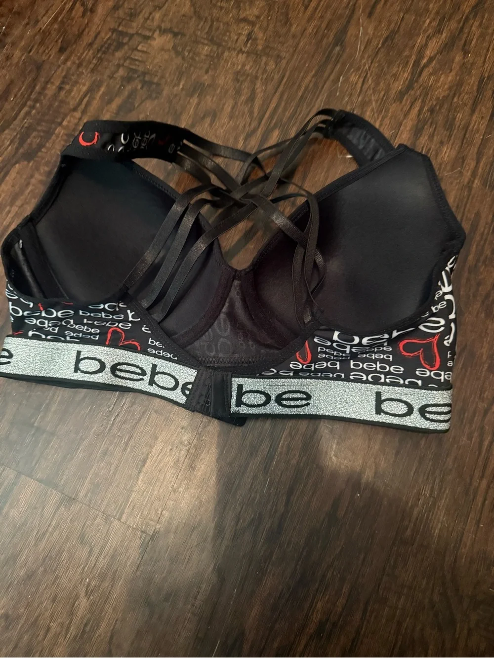 bebe logo print